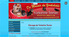 Desktop Screenshot of elevage-yorkshire.org